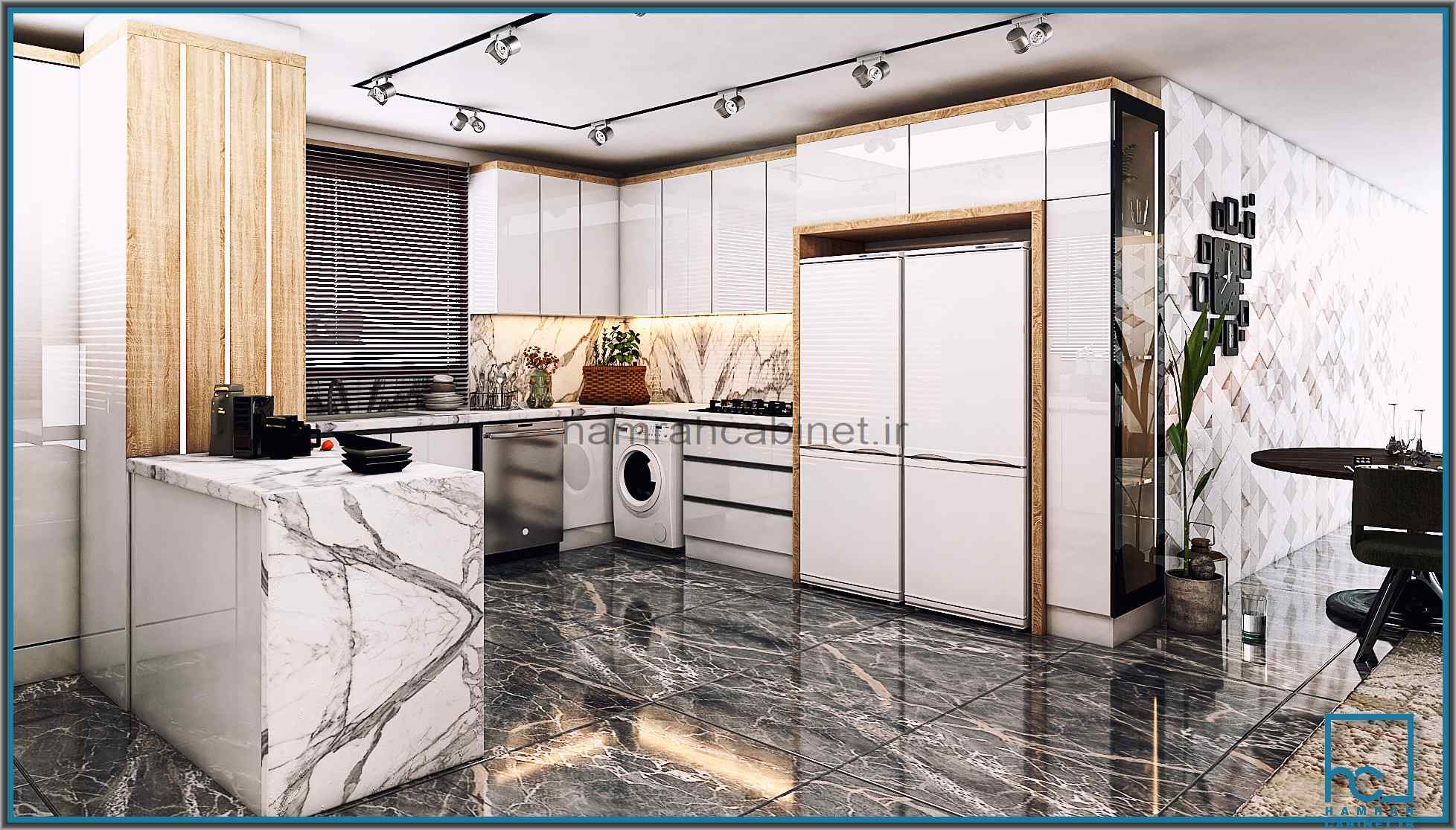 کابینت مدرن ژورنالی83